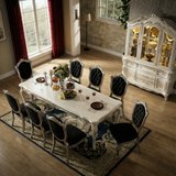 Chantelle Antique Platinum Dining Side Chair (Set of 2) - Ornate Home