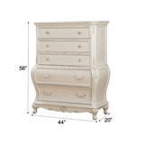 Chantelle Pearl White Chest - Ornate Home