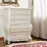 Chantelle Pearl White Chest - Ornate Home