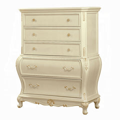 Chantelle Pearl White Chest - Ornate Home