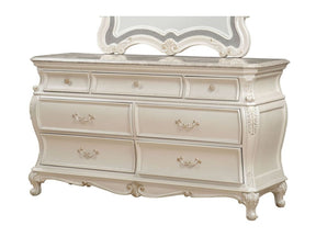 Chantelle Pearl White Dresser - Ornate Home