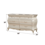 Chantelle Pearl White Dresser - Ornate Home