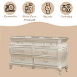Chantelle Pearl White Dresser - Ornate Home