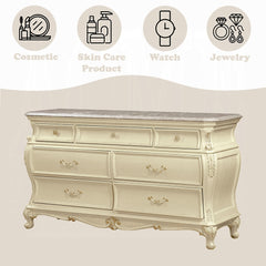 Chantelle Pearl White Dresser - Ornate Home