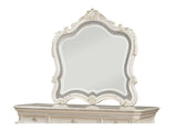 Chantelle Pearl White Mirror - Ornate Home