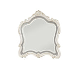 Chantelle Pearl White Mirror - Ornate Home