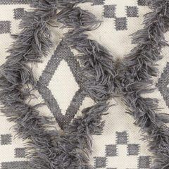 Chapelton Gray Geometric Textured Wall Hanging - Clearance - Ornate Home