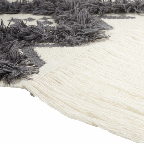 Chapelton Gray Geometric Textured Wall Hanging - Ornate Home