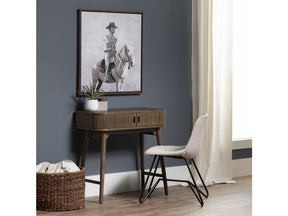 Chaplin Brown 2 Door Writing Desk - Ornate Home