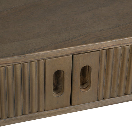 Chaplin Brown 2 Door Writing Desk - Ornate Home