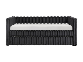 Chapman Black Daybed with Trundle - Ornate Home