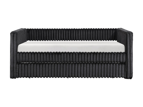 Chapman Black Daybed with Trundle - Ornate Home