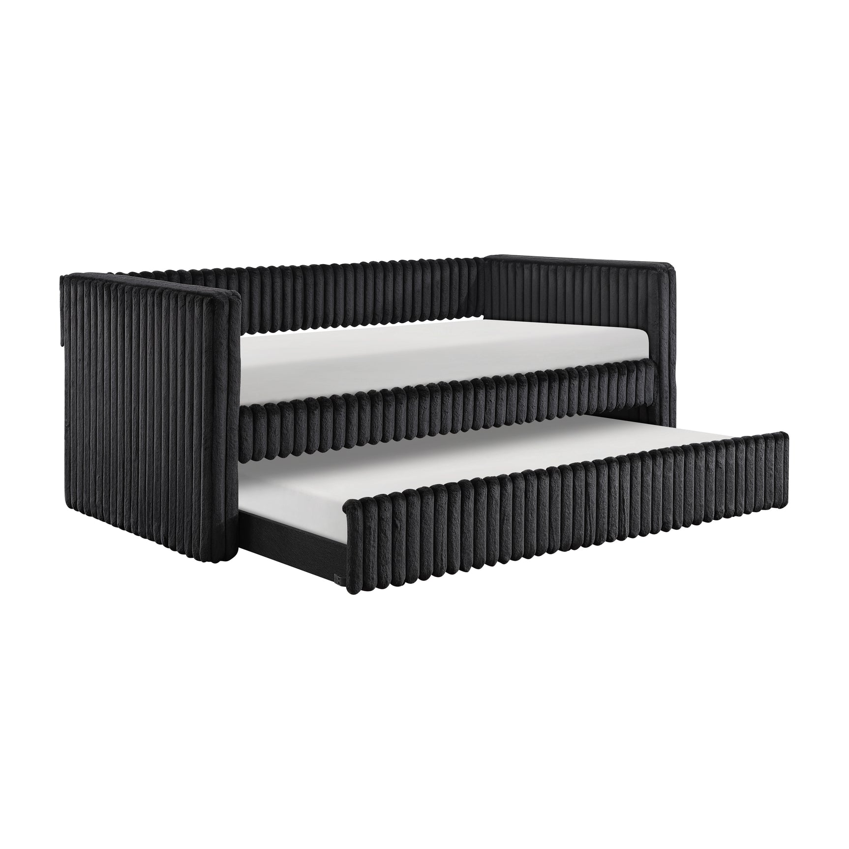 Chapman Black Daybed with Trundle - Ornate Home