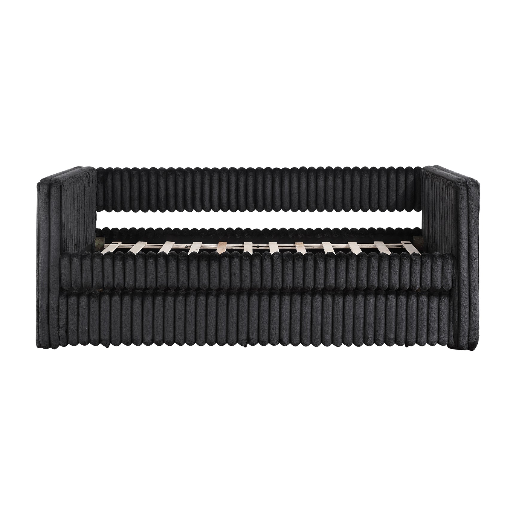 Chapman Black Daybed with Trundle - Ornate Home