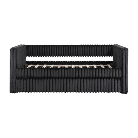 Chapman Black Daybed with Trundle - Ornate Home