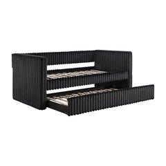 Chapman Black Daybed with Trundle - Ornate Home