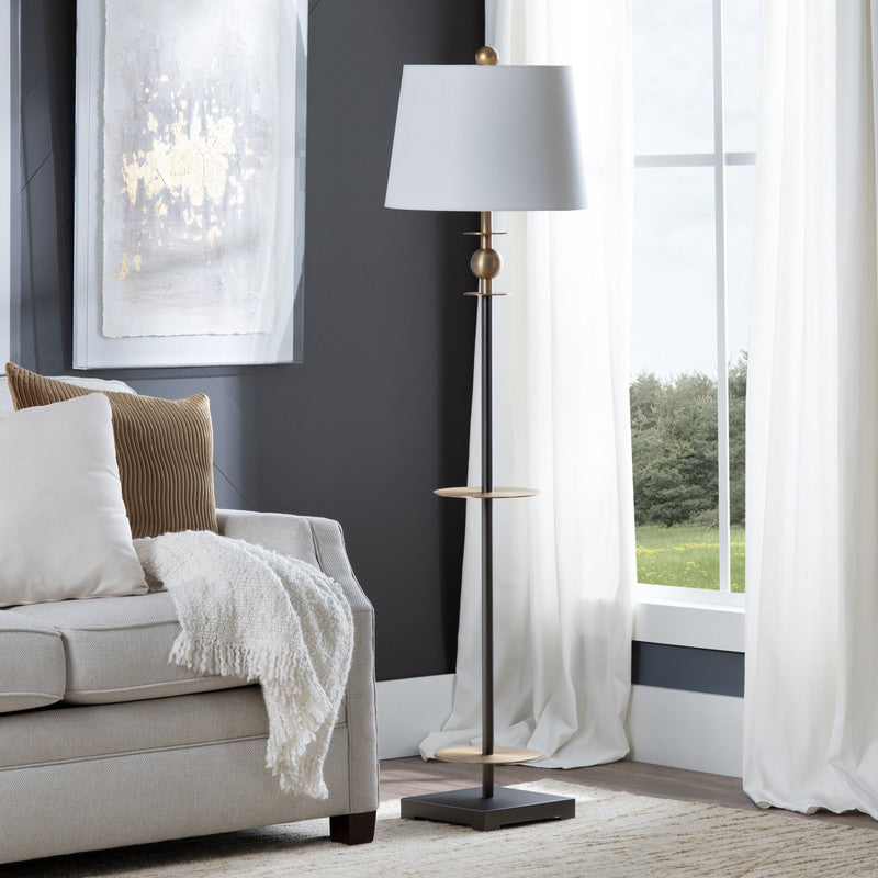 Chapman Bronze/Brass Floor Lamp - Ornate Home