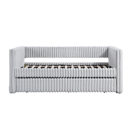 Chapman White Daybed with Trundle - Ornate Home