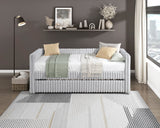 Chapman White Daybed with Trundle - Ornate Home