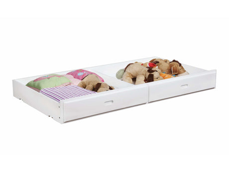 Chapman White Storage Trundle - Ornate Home