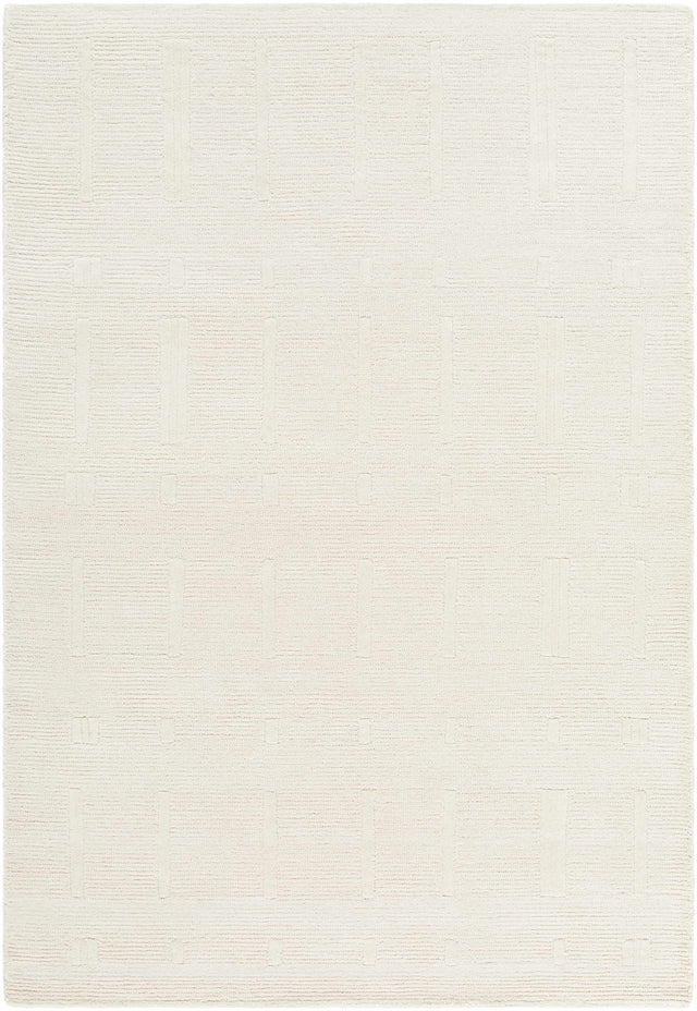 Charan Ivory Cream Area Rug - Ornate Home