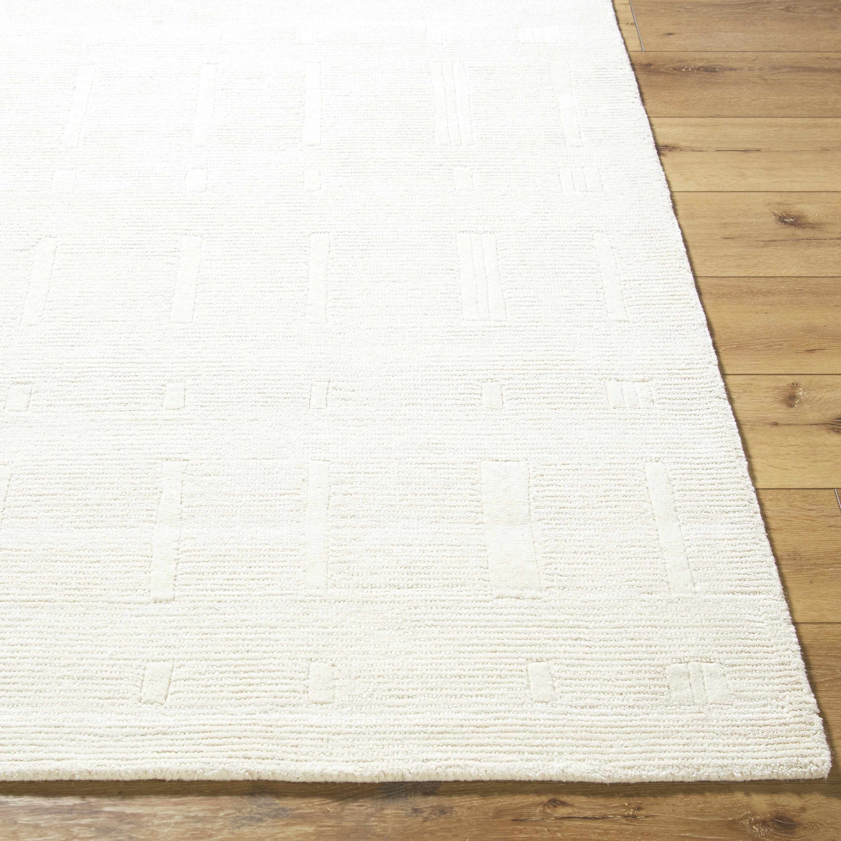 Charan Ivory Cream Area Rug - Ornate Home