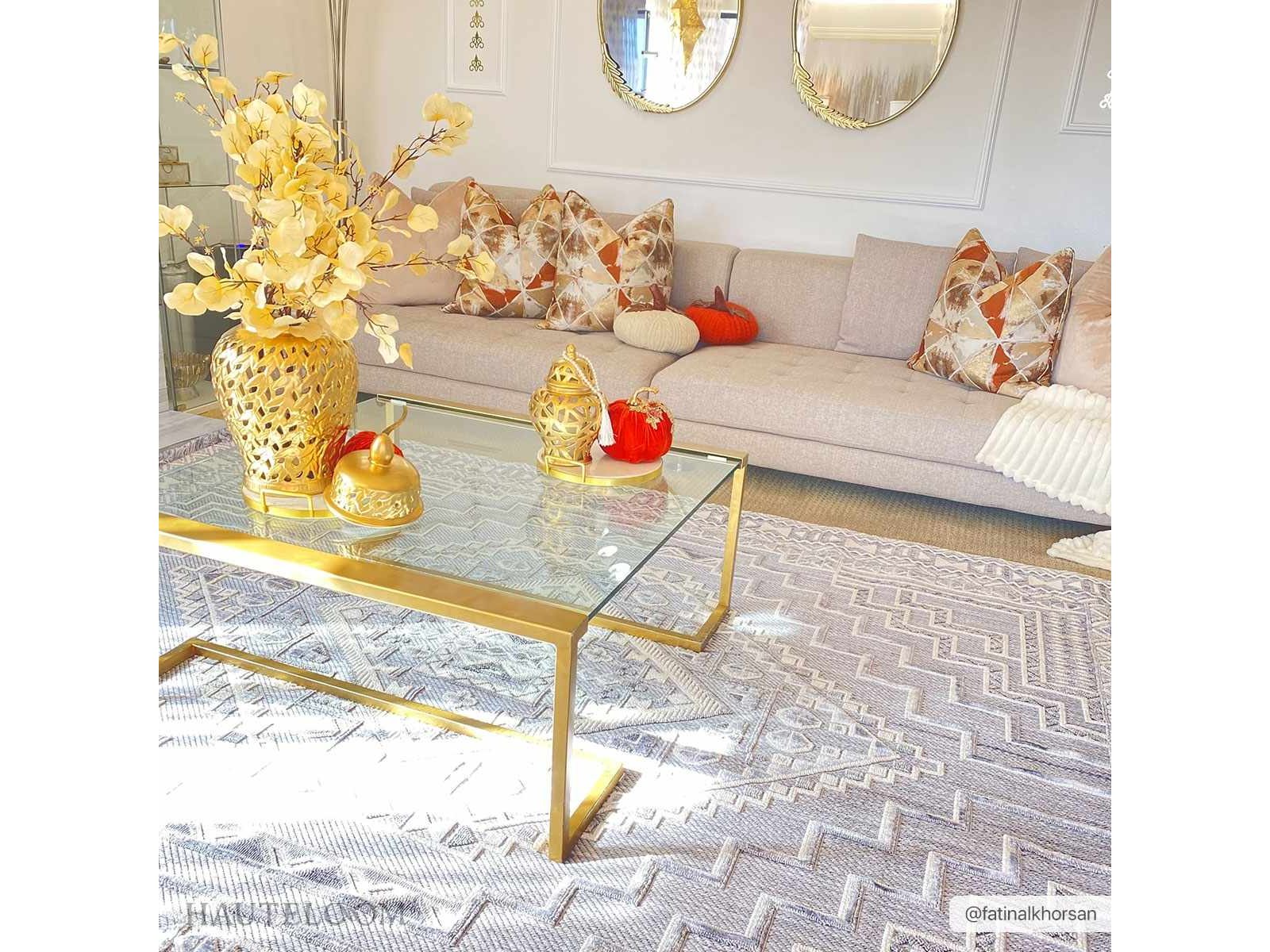 Charcoal Alya Textured Medallion Fringe Area Rug - Clearance - Ornate Home