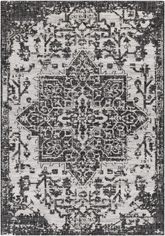 Charcoal Kilmacolm Indoor & Outdoor Area Rug - Clearance - Ornate Home
