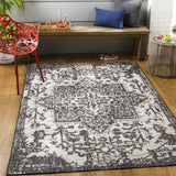 Charcoal Kilmacolm Indoor & Outdoor Area Rug - Clearance - Ornate Home