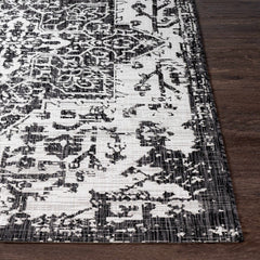 Charcoal Kilmacolm Indoor & Outdoor Area Rug - Clearance - Ornate Home