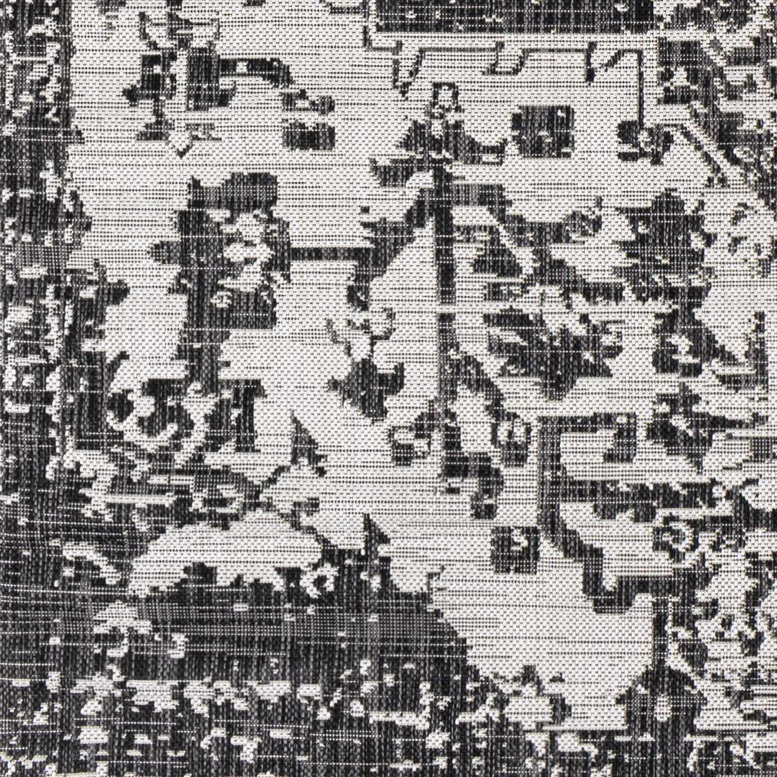 Charcoal Kilmacolm Indoor & Outdoor Area Rug - Clearance - Ornate Home