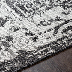 Charcoal Kilmacolm Indoor & Outdoor Area Rug - Clearance - Ornate Home