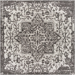Charcoal Kilmacolm Indoor & Outdoor Area Rug - Clearance - Ornate Home
