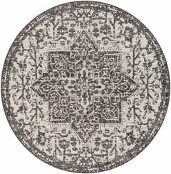 Charcoal Kilmacolm Indoor & Outdoor Area Rug - Clearance - Ornate Home