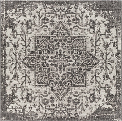 Charcoal Kilmacolm Indoor & Outdoor Area Rug - Clearance - Ornate Home