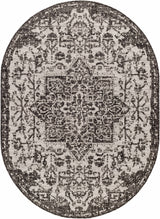 Charcoal Kilmacolm Indoor & Outdoor Area Rug - Clearance - Ornate Home