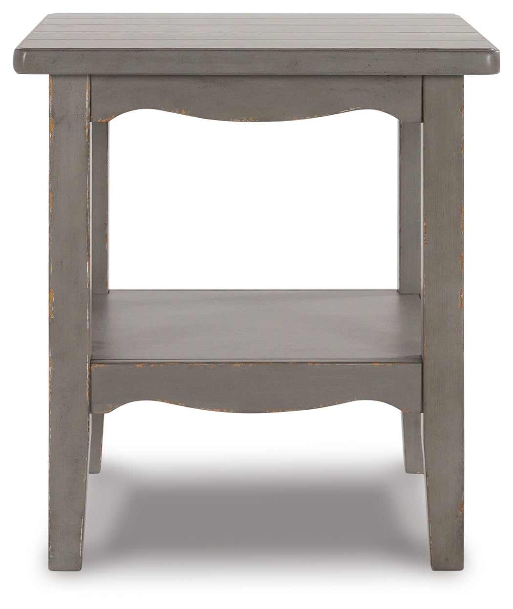 Charina Antique Gray End Table - Ornate Home