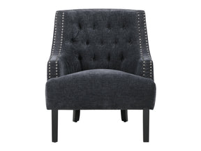 Charisma Black Accent Chair - Ornate Home