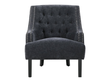 Charisma Black Accent Chair - Ornate Home
