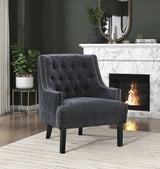 Charisma Black Accent Chair - Ornate Home