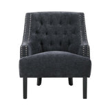 Charisma Black Accent Chair - Ornate Home