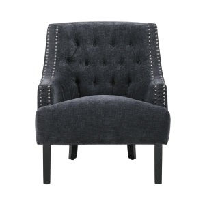 Charisma Black Accent Chair - Ornate Home
