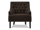 Charisma Chocolate Accent Chair - Ornate Home