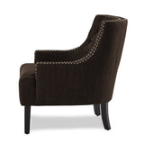 Charisma Chocolate Accent Chair - Ornate Home