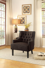 Charisma Chocolate Accent Chair - Ornate Home