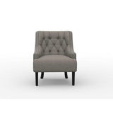 Charisma Chocolate Accent Chair - Ornate Home