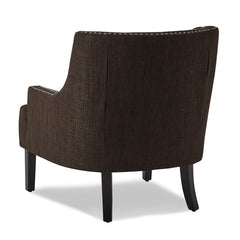 Charisma Chocolate Accent Chair - Ornate Home