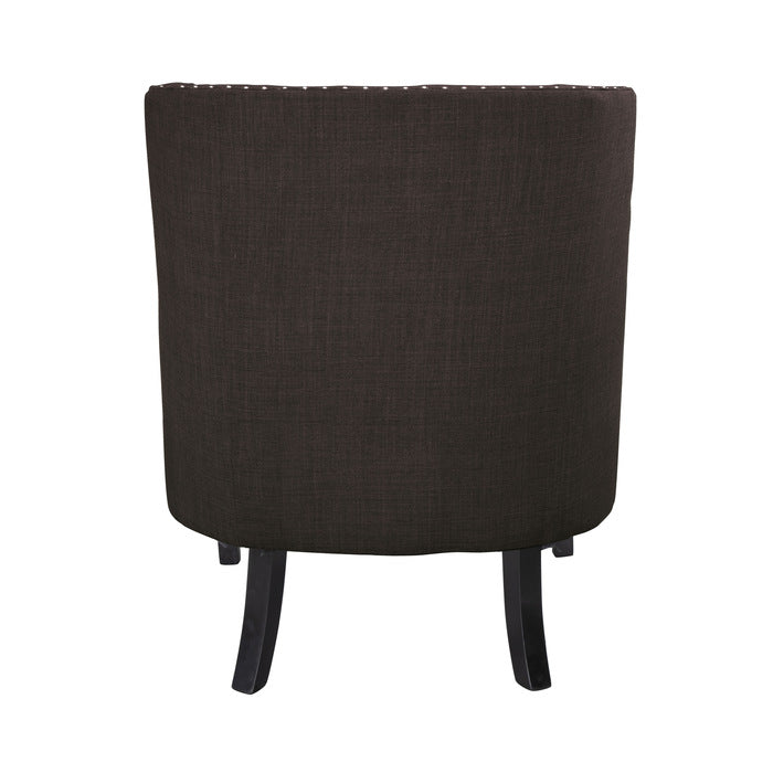 Charisma Chocolate Accent Chair - Ornate Home