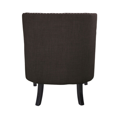 Charisma Chocolate Accent Chair - Ornate Home