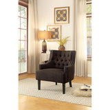 Charisma Chocolate Accent Chair - Ornate Home